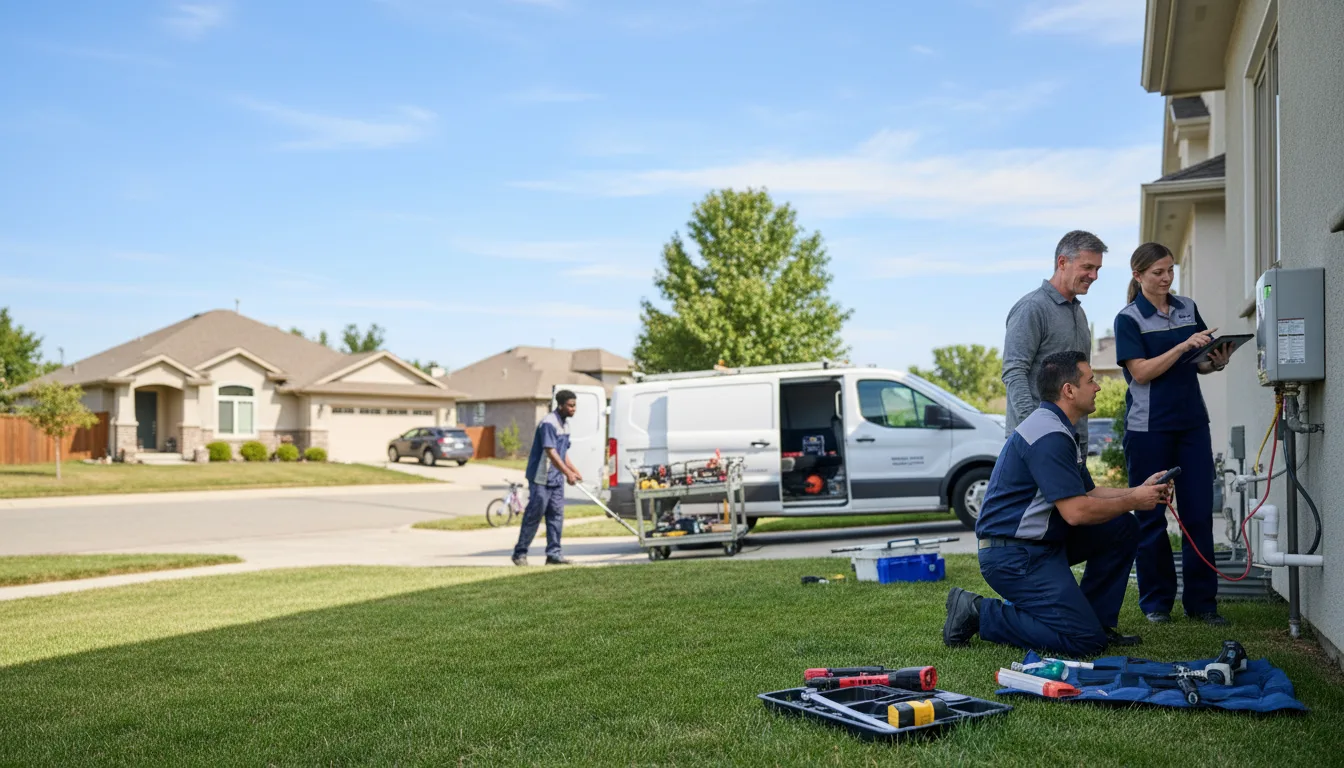 Tankless water heater service in Hillman, MI